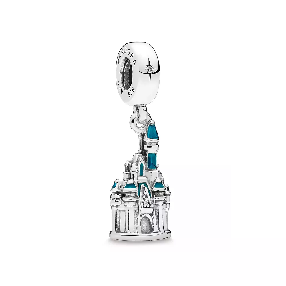 amuleto del castillo de cenicienta de pandora jewelry walt disney world p400020937933