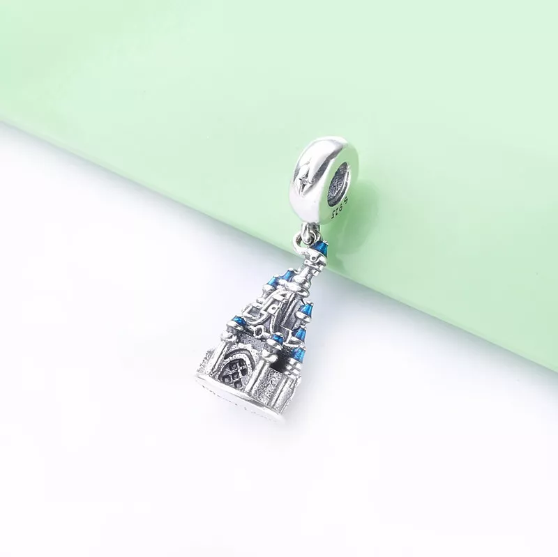 (imagen para) Amuleto del Castillo de Cenicienta de Pandora Jewelry - Walt Disney World - P400 - Ver 2