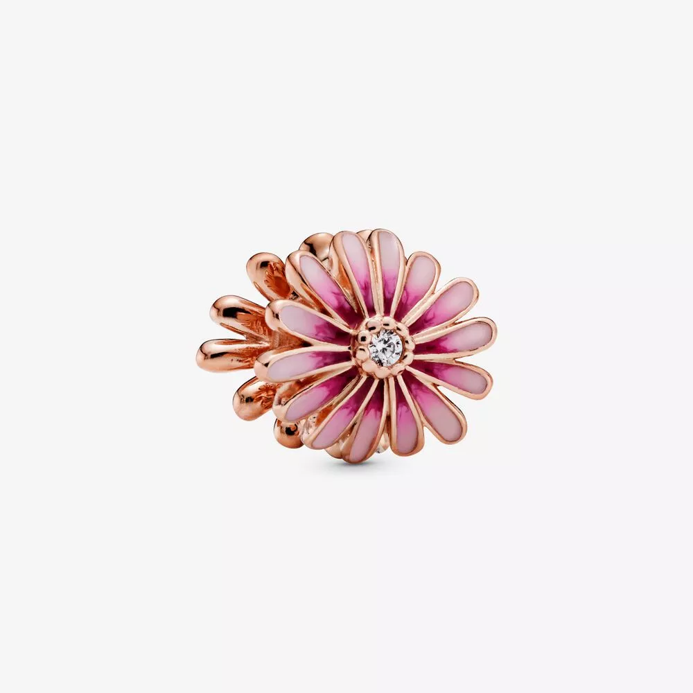charm de flor margarita en rosa pandora 788775c01