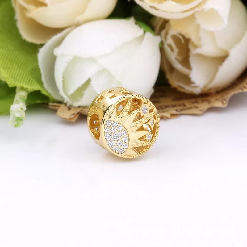 (imagen para) Charm PANDORA Shine Sol Calado - 768778C01 - Ver 2