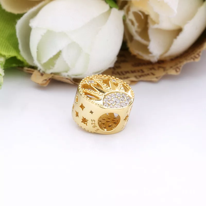 (imagen para) Charm PANDORA Shine Sol Calado - 768778C01 - Ver 3