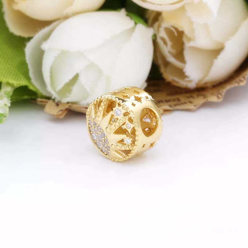 (imagen para) Charm PANDORA Shine Sol Calado - 768778C01 - Ver 5