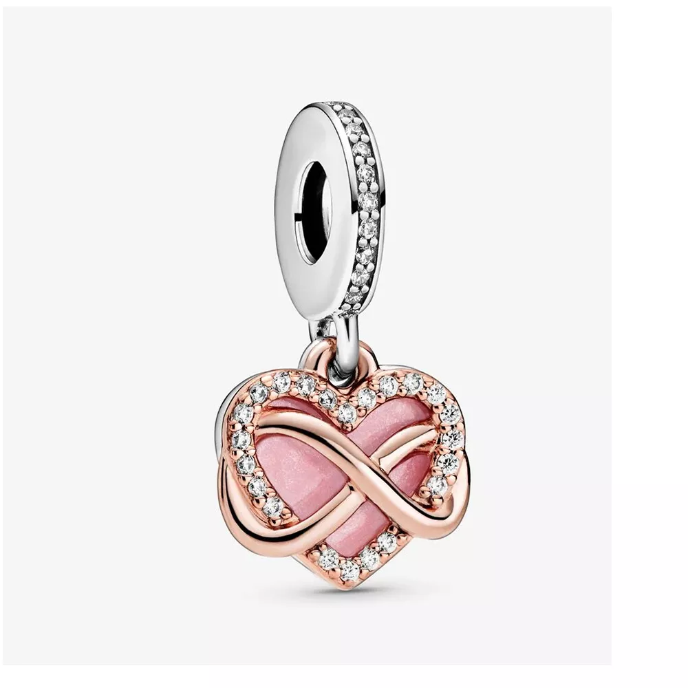 charm pandora sparkling infinity family forever and always 788878c01