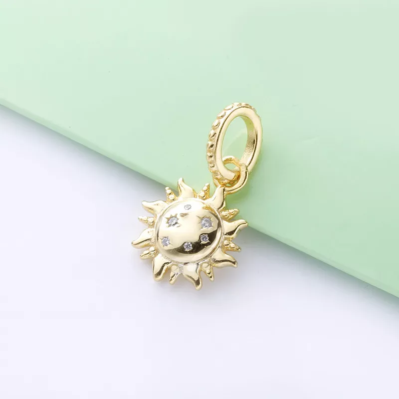(imagen para) Colgante PANDORA Sparkling Sun - 368793C01 - Ver 2