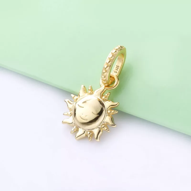(imagen para) Colgante PANDORA Sparkling Sun - 368793C01 - Ver 3
