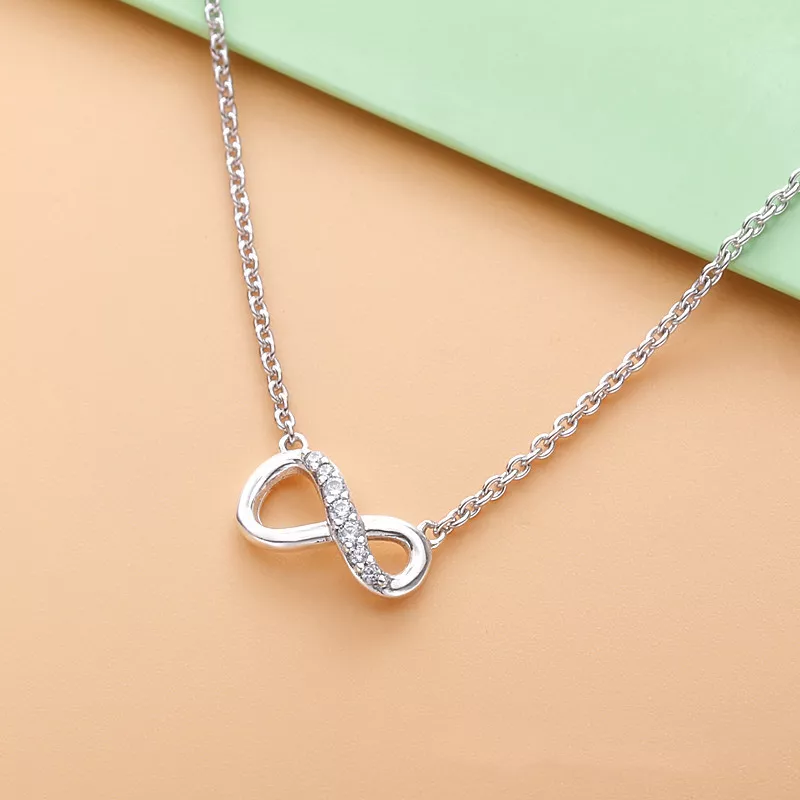 (imagen para) Collar PANDORA Sparkling Infinity Collier - 398821C01 - Ver 2