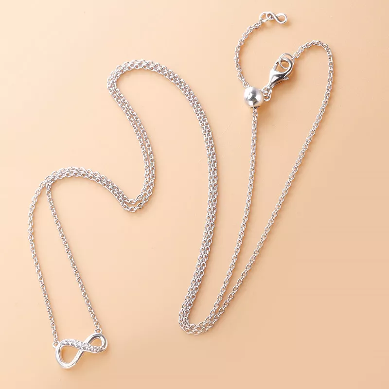 (imagen para) Collar PANDORA Sparkling Infinity Collier - 398821C01 - Ver 5