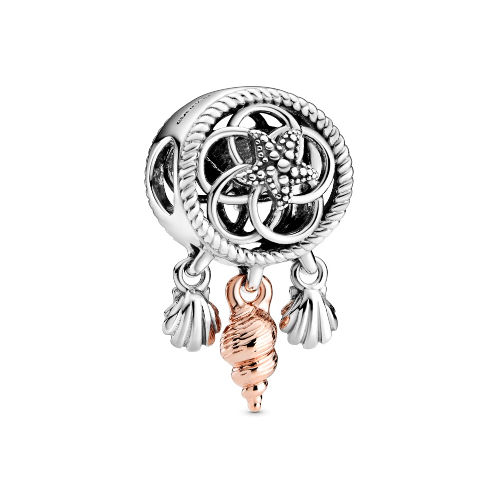 pandora abalorio dreamcatcher de concha calada 788944c00