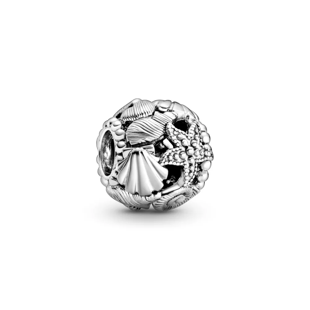 pandora abalorio estrella de mar conchas y corazones calados 798950c00