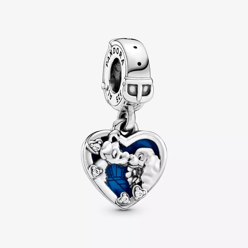 pandora disney lady and the tramp corazón colgante 798634c01