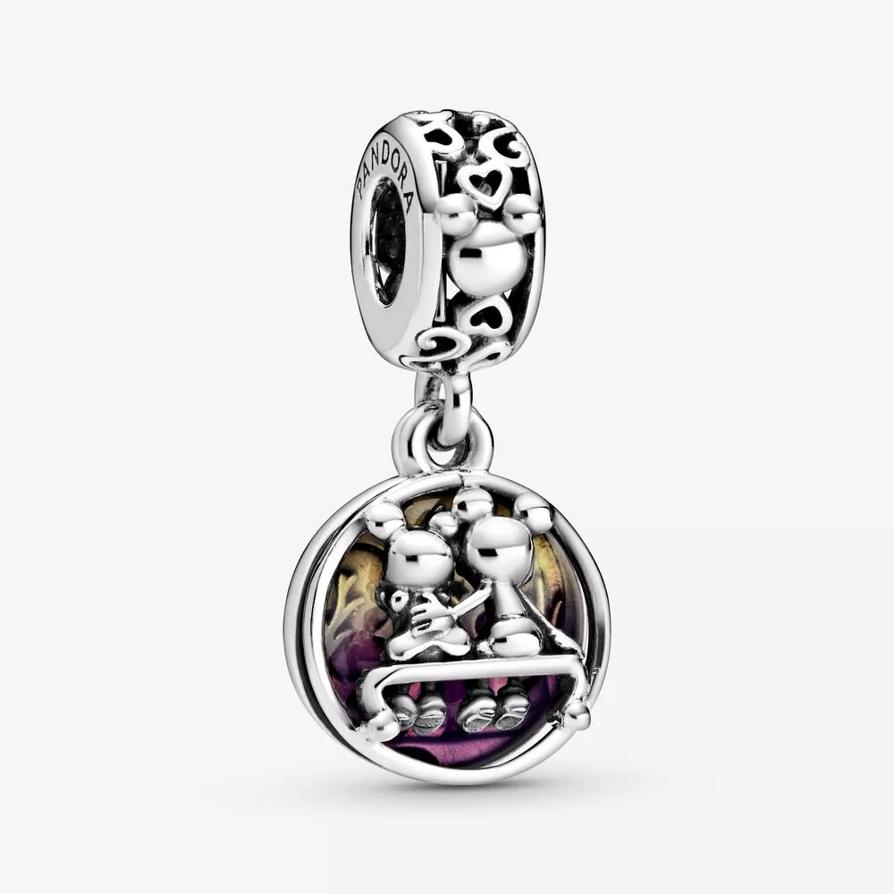 pandora disney mickey mouse y minnie mouse dije colgante felices para siempre 798866c01