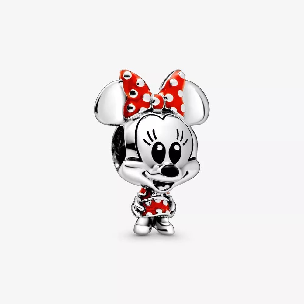 pandora disney minnie mouse vestido de lunares y charm de lazo 798880c02