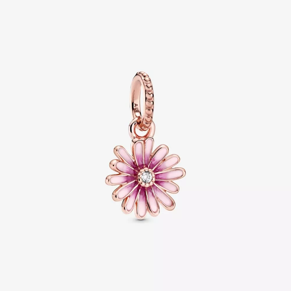 pandora encanto colgante flor margarita rosa 788771c01