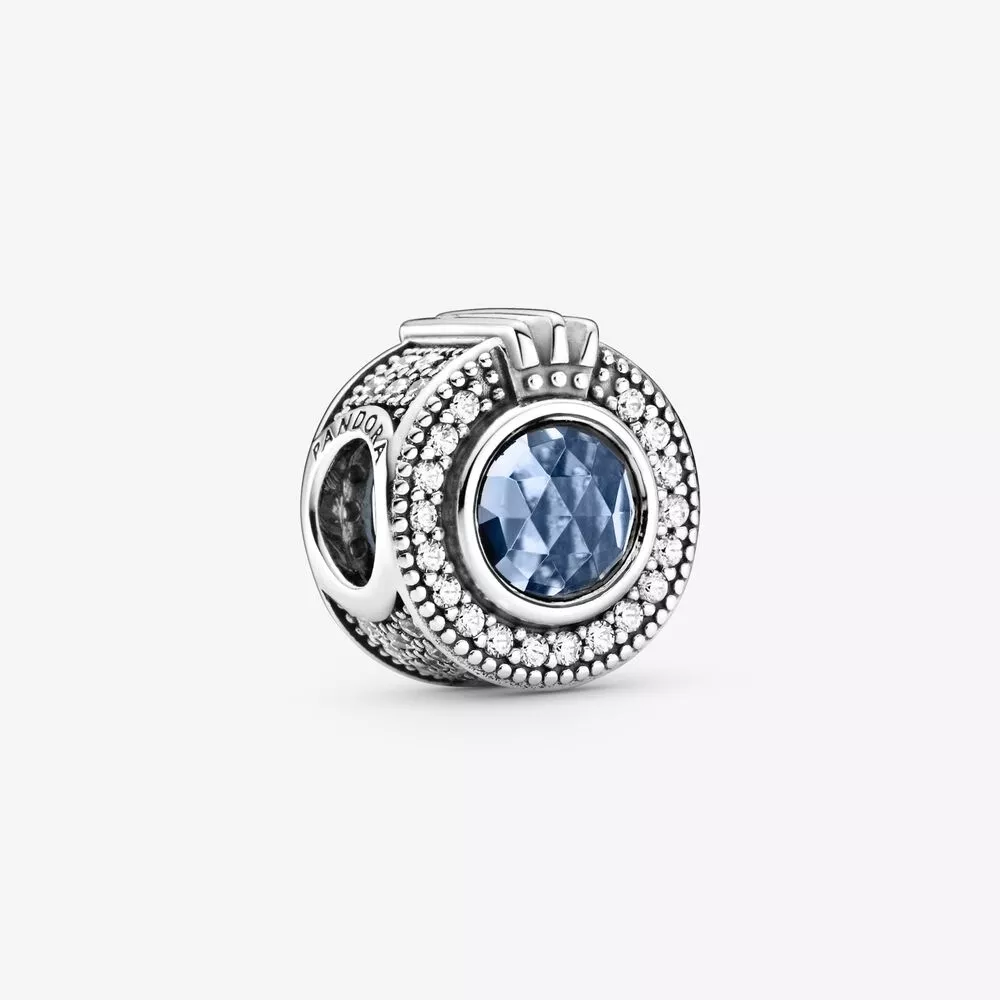 pandora encanto o corona azul brillante 799058c01