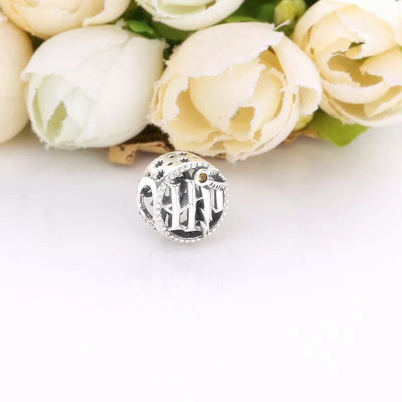 (imagen para) PANDORA Harry Potter, Abalorio Harry Potter con Iconos Perforados - 799127C01 - Ver 3