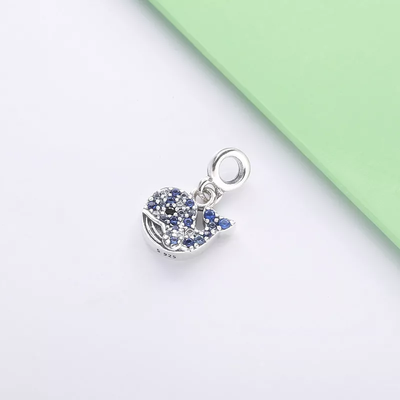 (imagen para) PANDORA Mi Colgante de Ballena Azul - 798972C01 - Ver 2