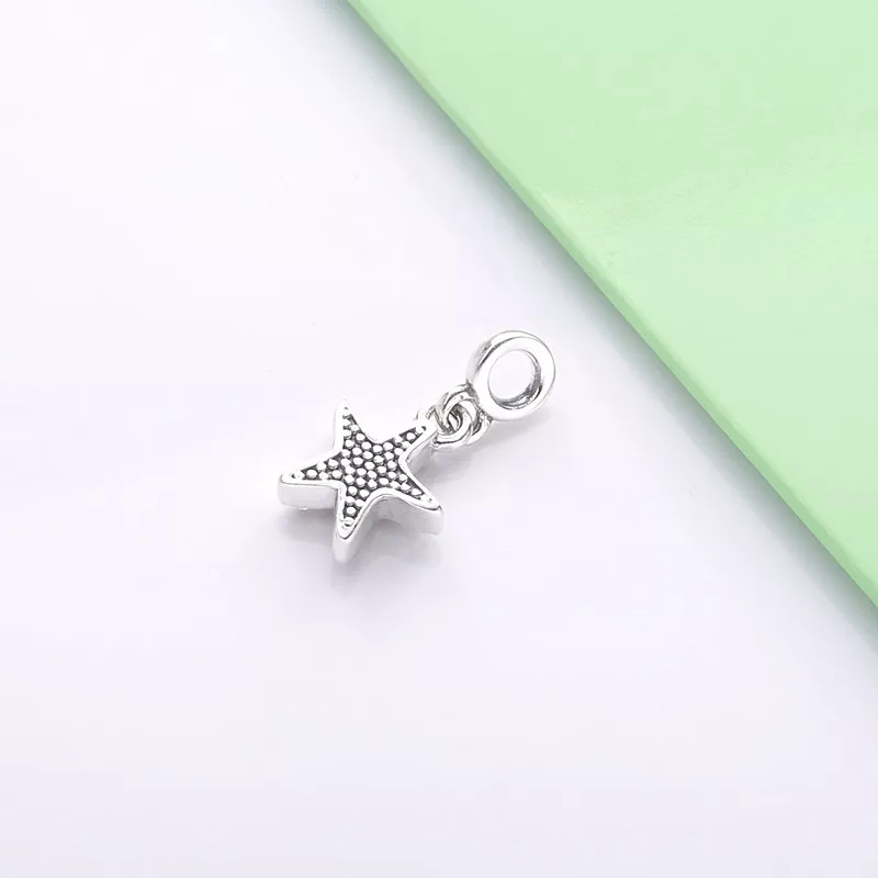 (imagen para) PANDORA Mi Encanto Colgante Estrella de Mar Rosa - 799011C01 - Ver 3