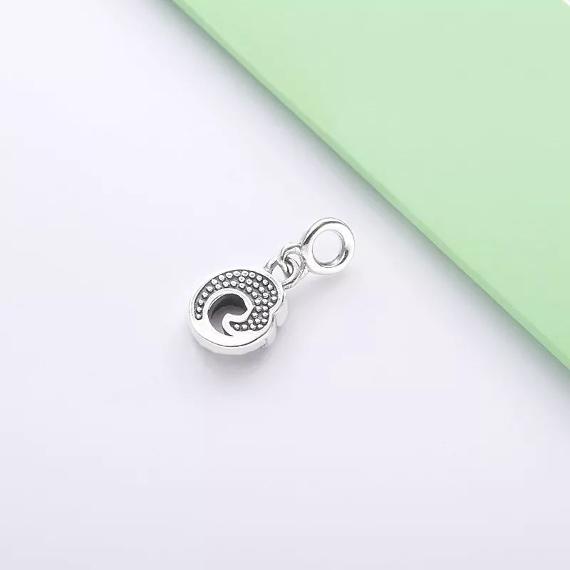 (imagen para) PANDORA Mi encanto colgante Onda Azul del Océano - 799010C01 - Ver 3