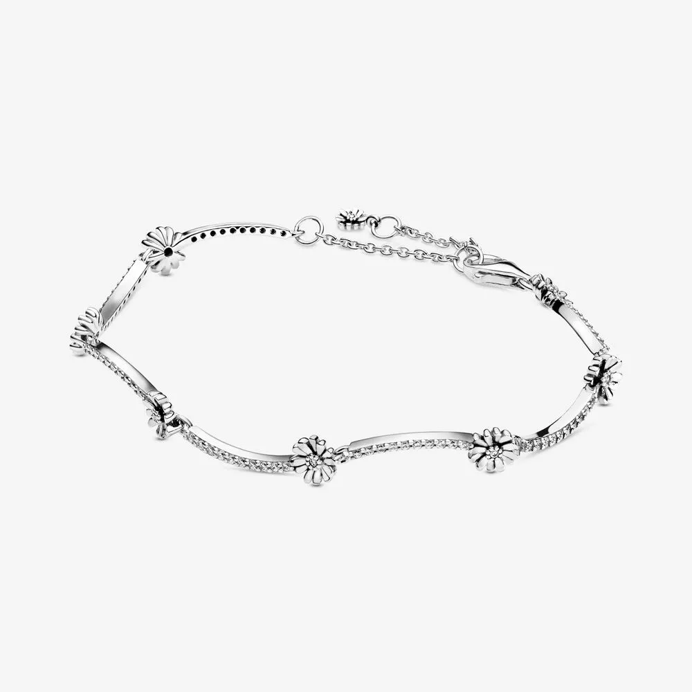 pulsera pandora margarita brillante 598807c01