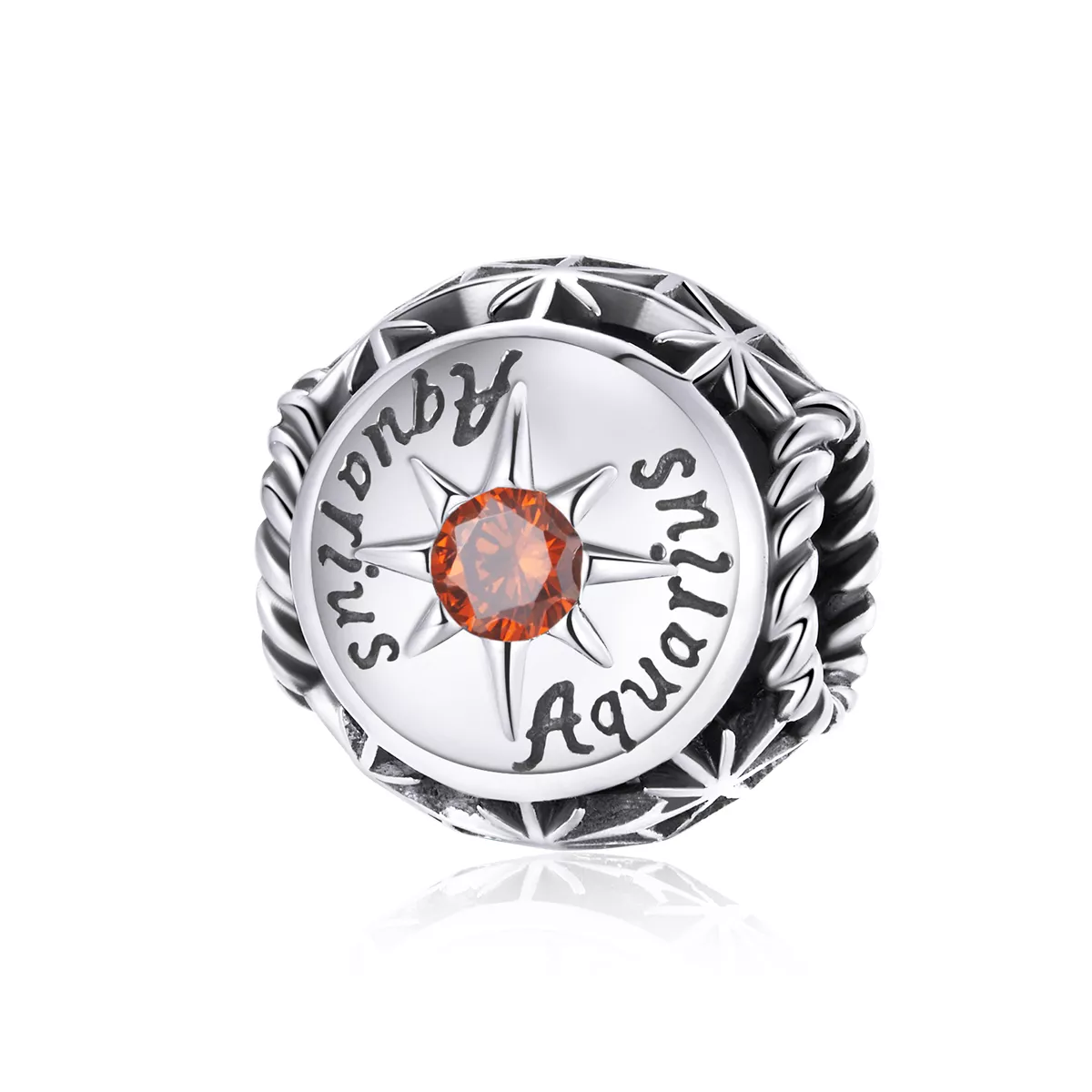 charm estilo pandora brillante del signo de acuario scc1725 11