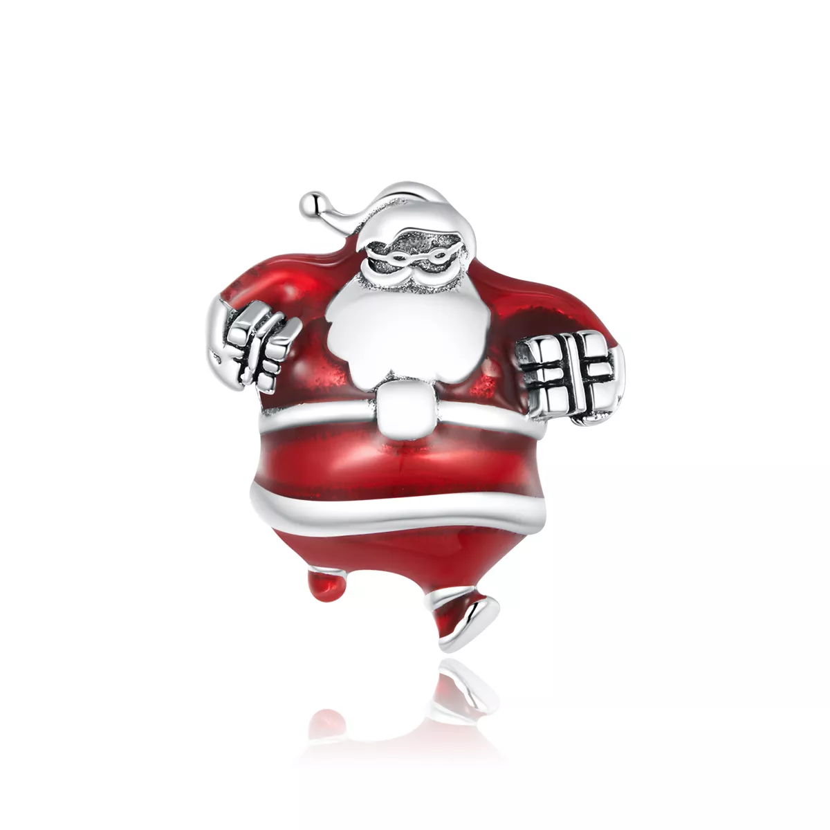 charm estilo pandora de santa claus scc1664