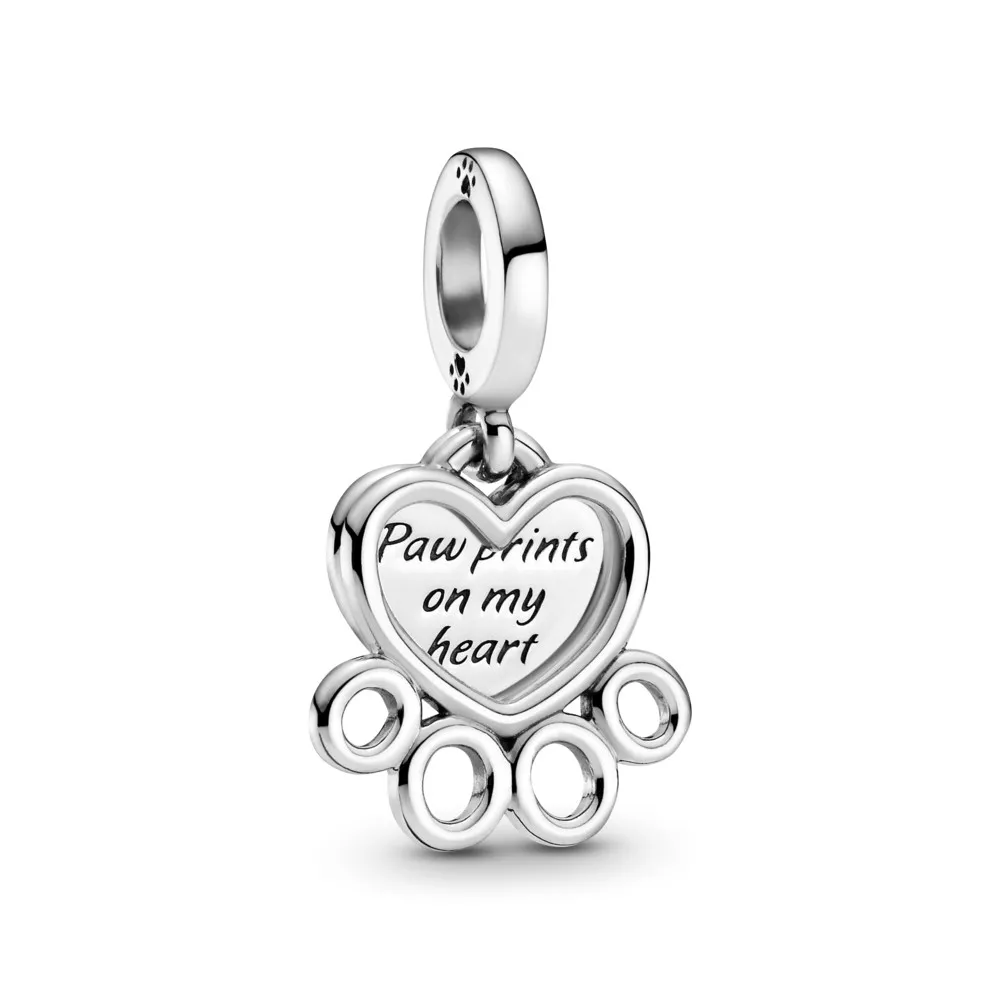 charm de pandora huellas en mi corazón 799360c00