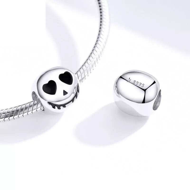 (imagen para) Charm fantasma de plata estilo Pandora - SCC1359 - Ver 2