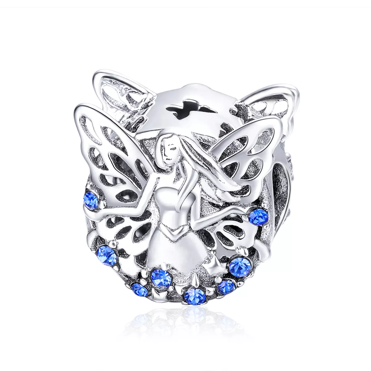 encanto de hada de plata al estilo pandora bsc027