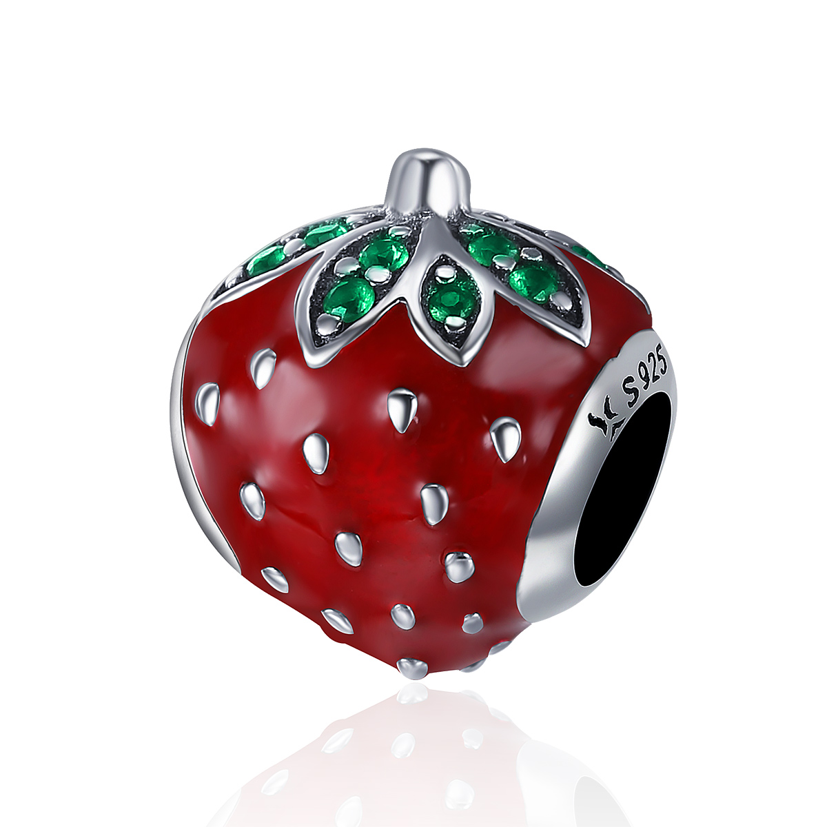 pandora style plata fresa encanto scc369