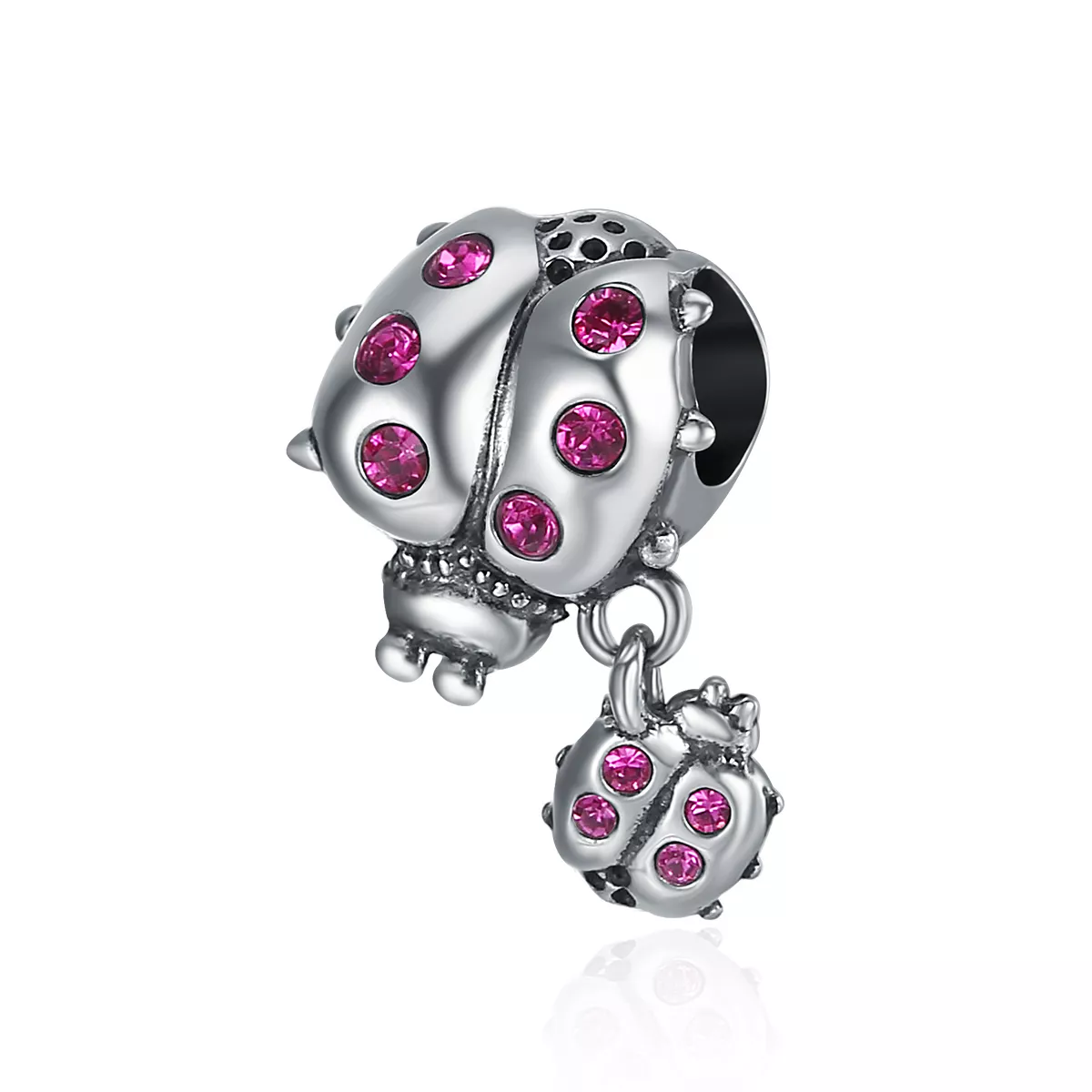 pulsera estilo pandora de plata con charm de la historia de los beatles scc364