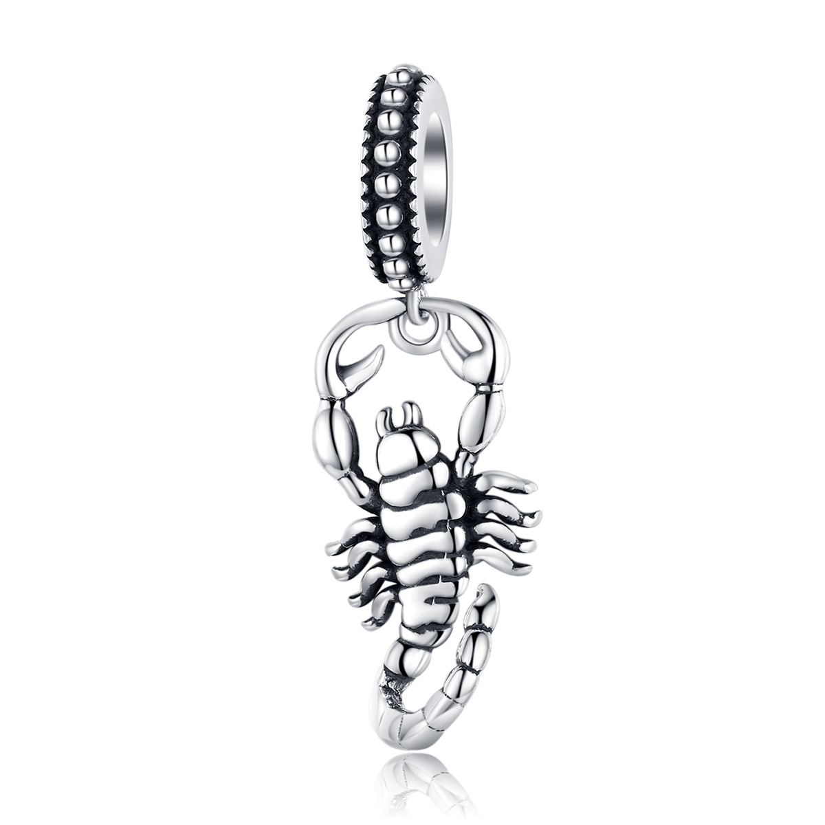 pandora style plata colgante escorpio scc1329