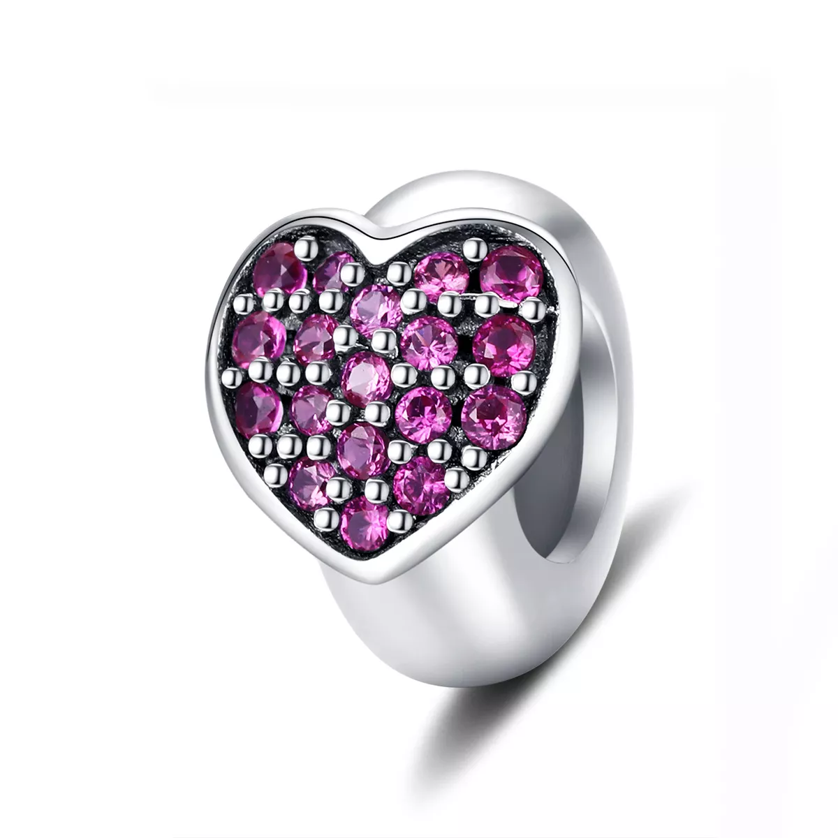 charm de separador de amor en plata estilo pandora scc1336