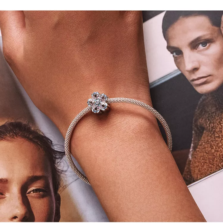 (imagen para) Charm de Mariposa Delicada Estilo Pandora - SCC2252 - Ver 9