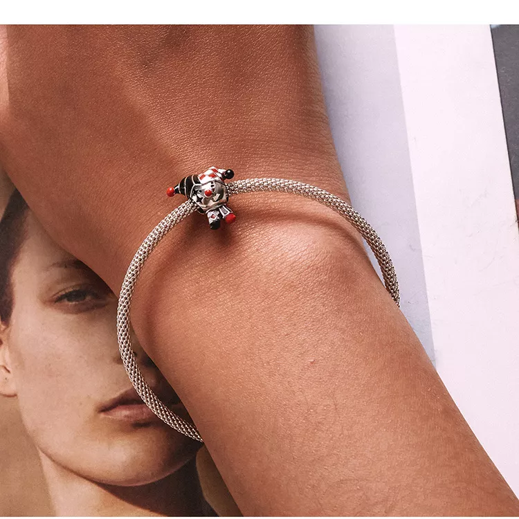 (imagen para) Charm de payaso de póker estilo Pandora - SCC2237 - Ver 9