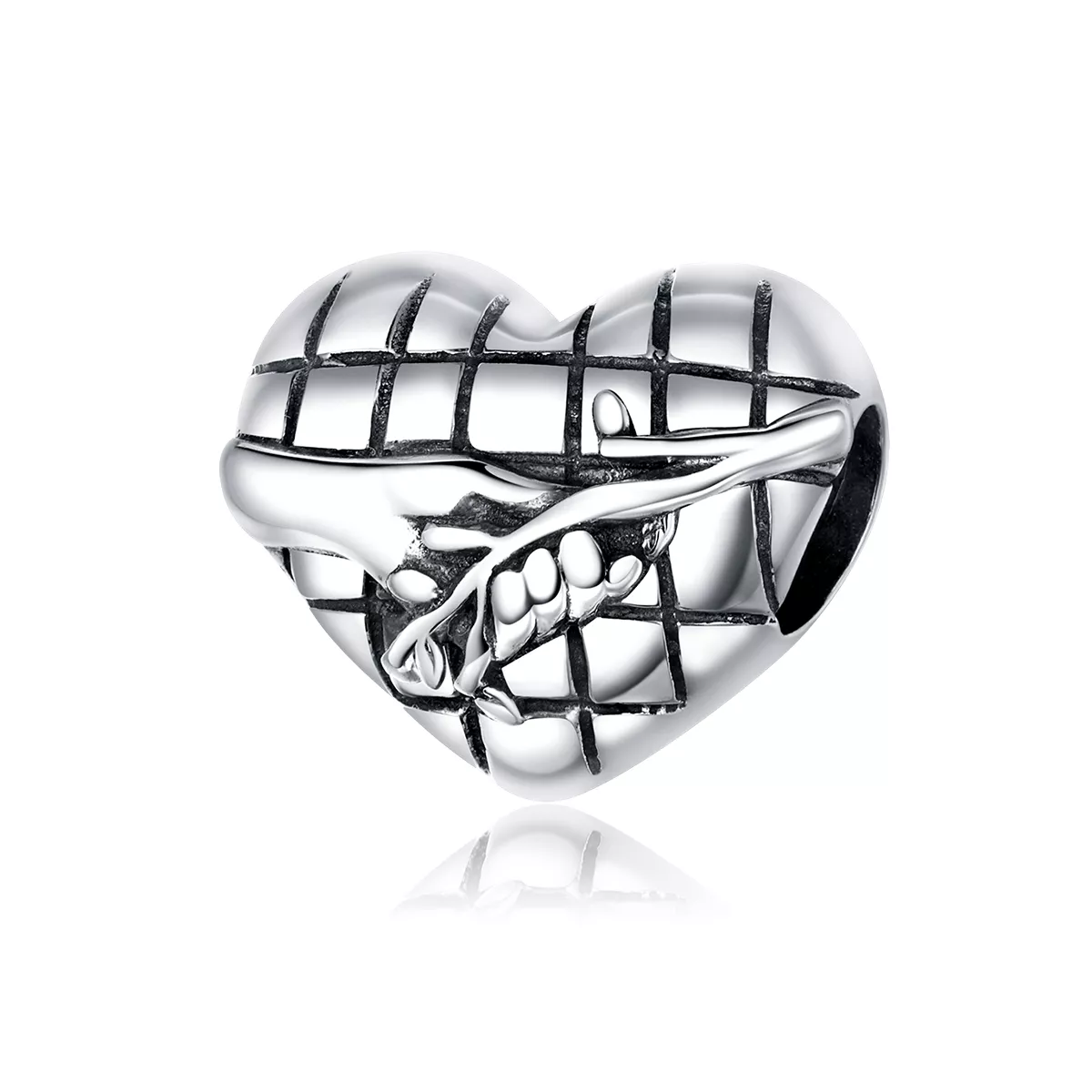charm estilo pandor a mano con la naturaleza scc1579