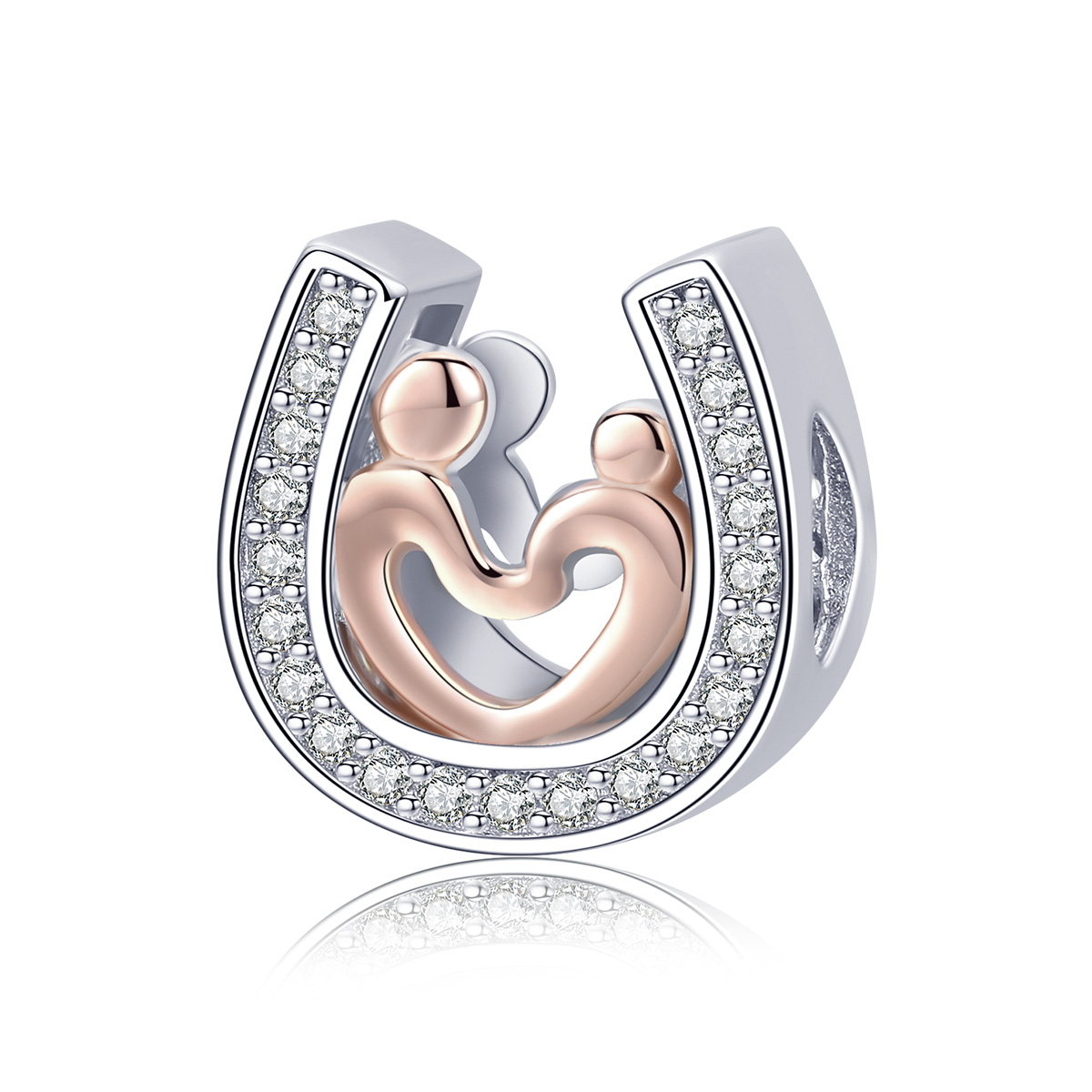 charm estilo pandora con diseño palpitante scc916
