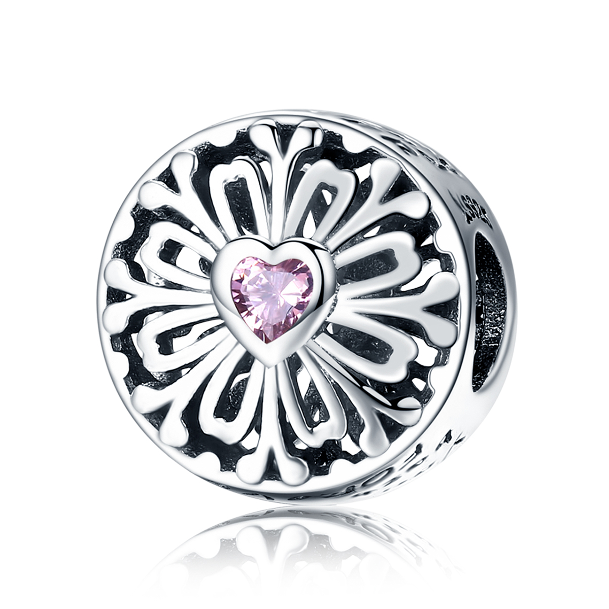charm estilo pandora flor de la amistad scc740