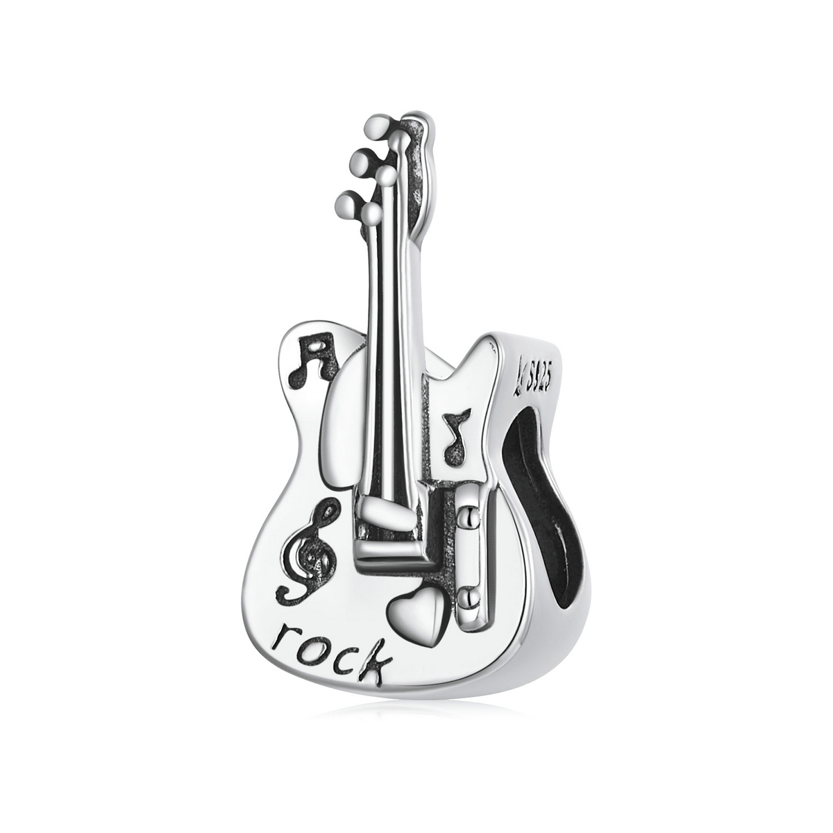 charm pandora de estilo vintage con bajo scc2076