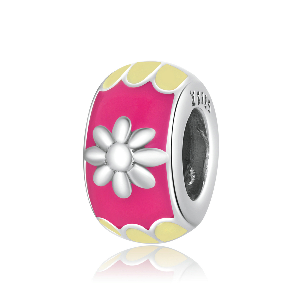 charm spacer de estilo pandora en color scc2120