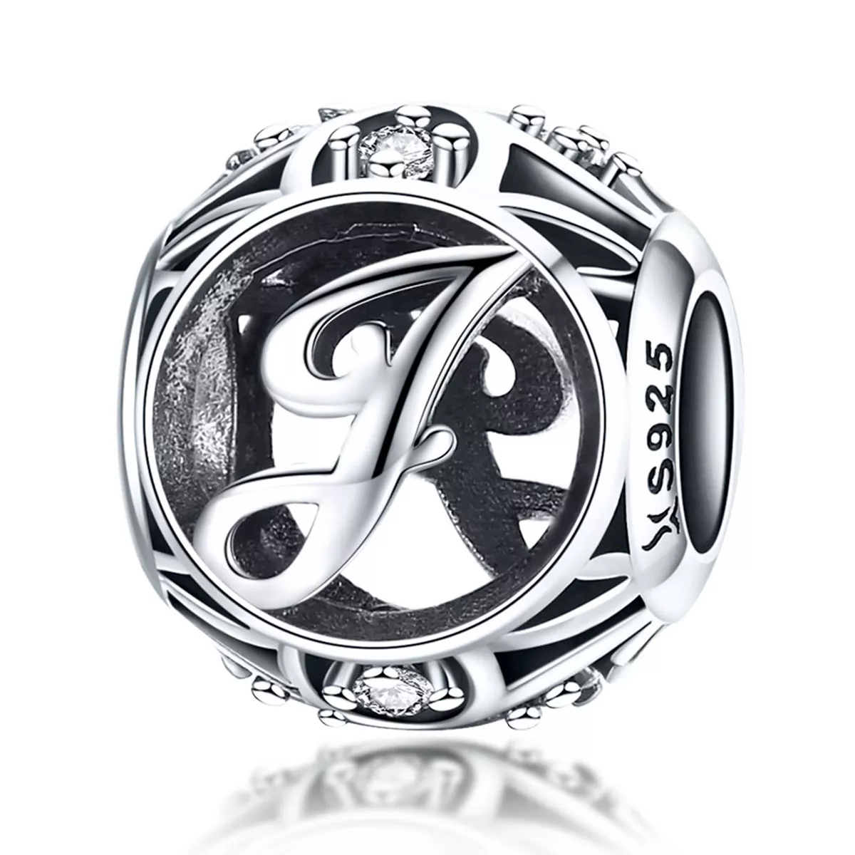 pandora estilo letra j charm scc738 j