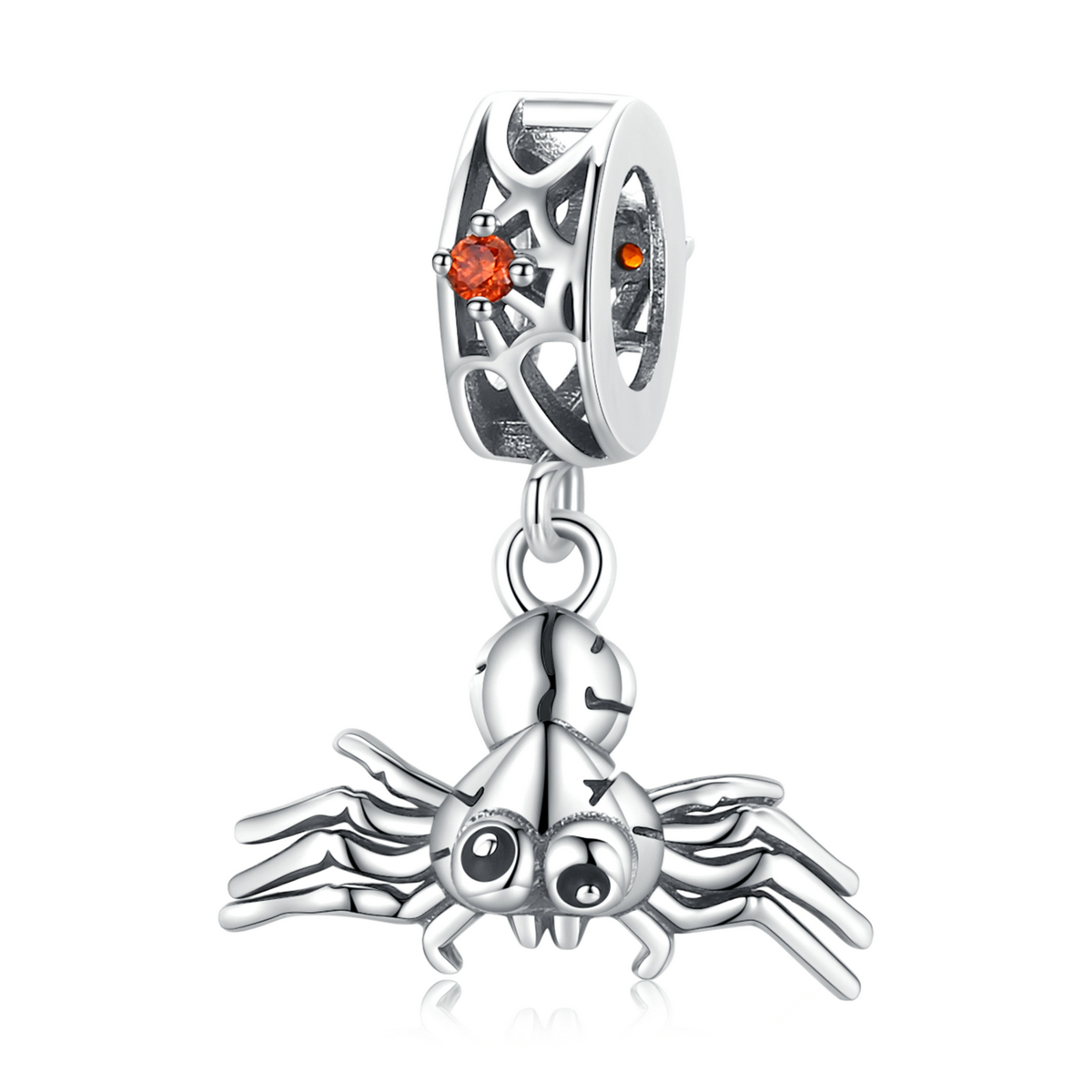 estilo pandora divertido colgante araña scc1959