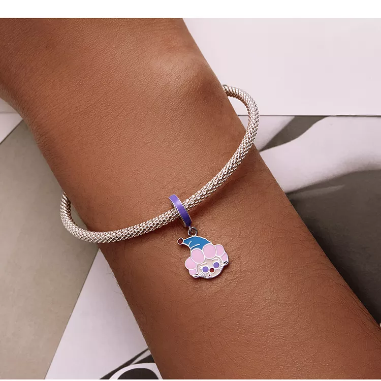 (imagen para) Estilo Pandora Payaso Lindo Colgante - SCC2236 - Ver 9