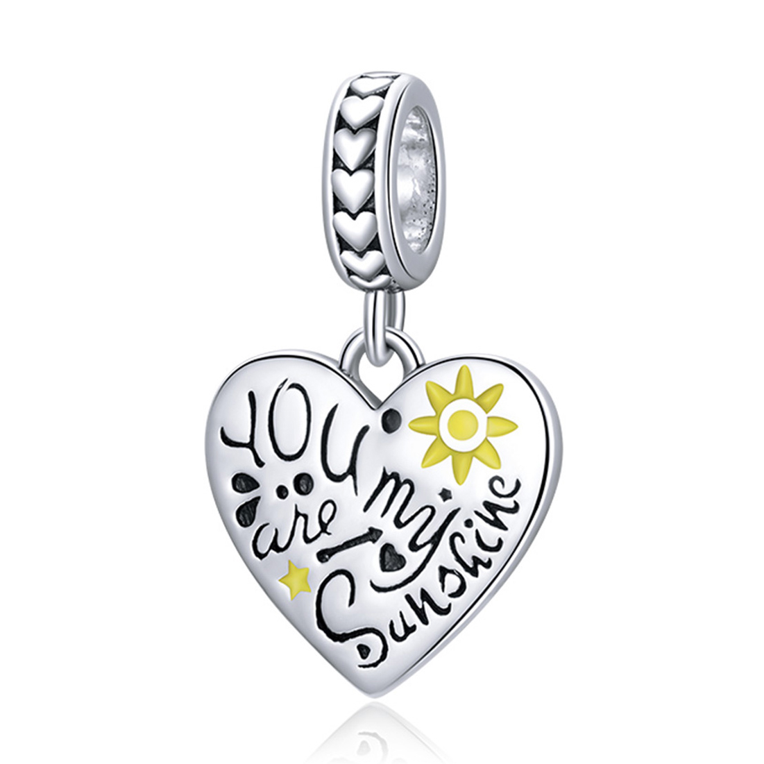 pendiente colgante estilo pandora love brand scc1916