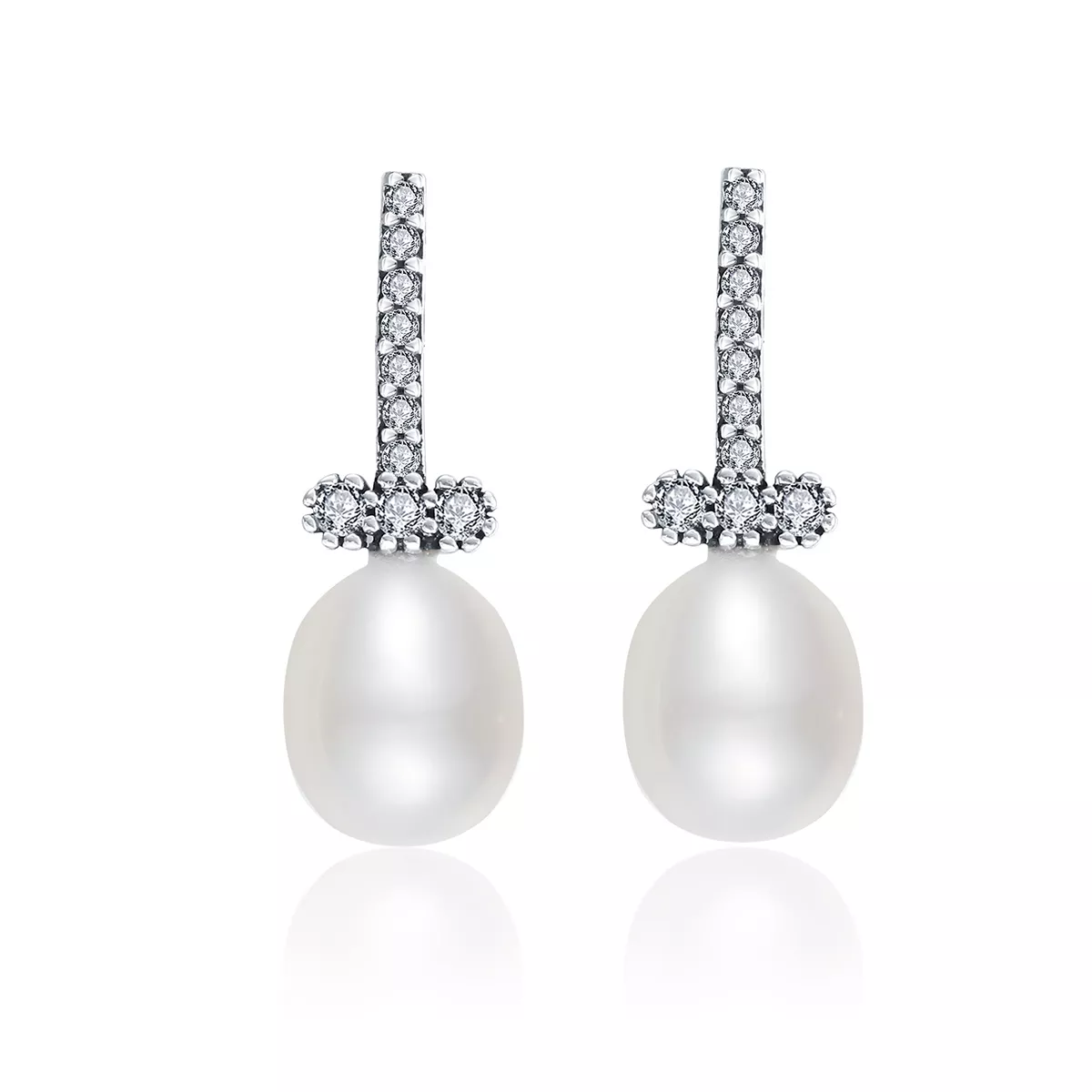 aretes con luz silenciosa estilo pandora vse100