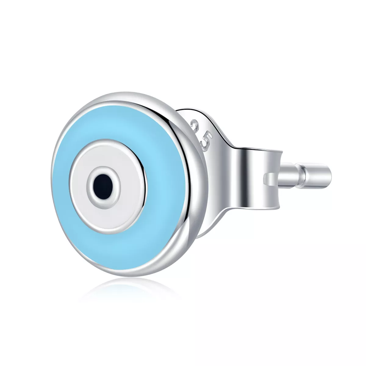 pendientes de botón estilo pandora con ojo de guardián sce1207 lb