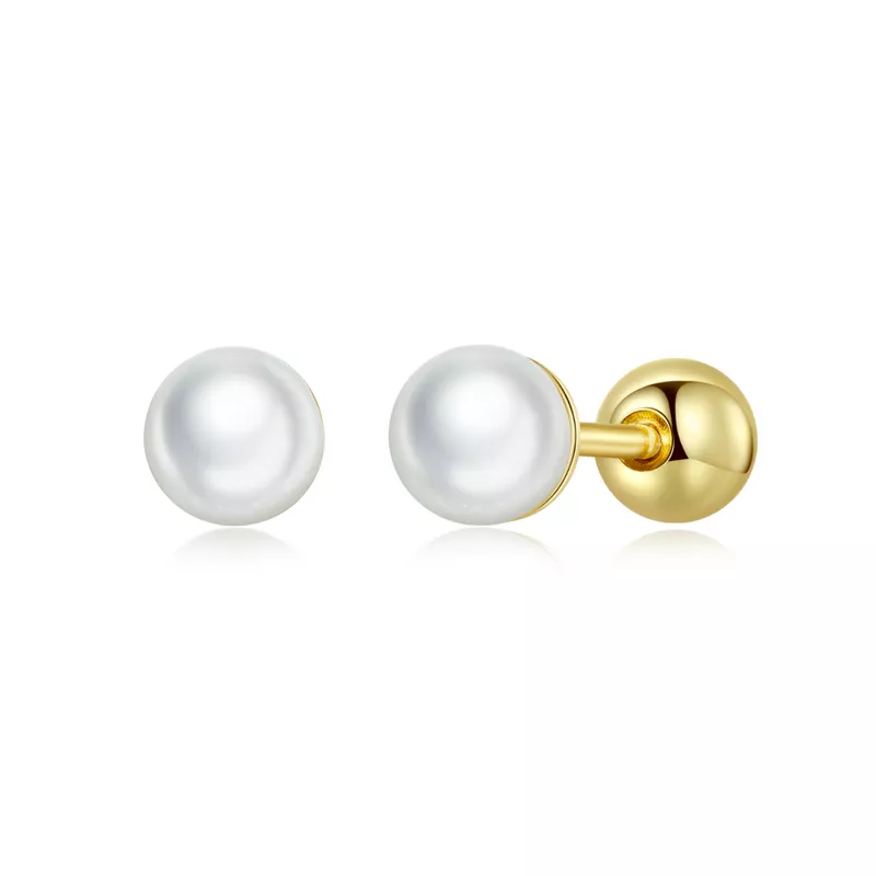 pendientes de perlas estilo pandora bse630 bs
