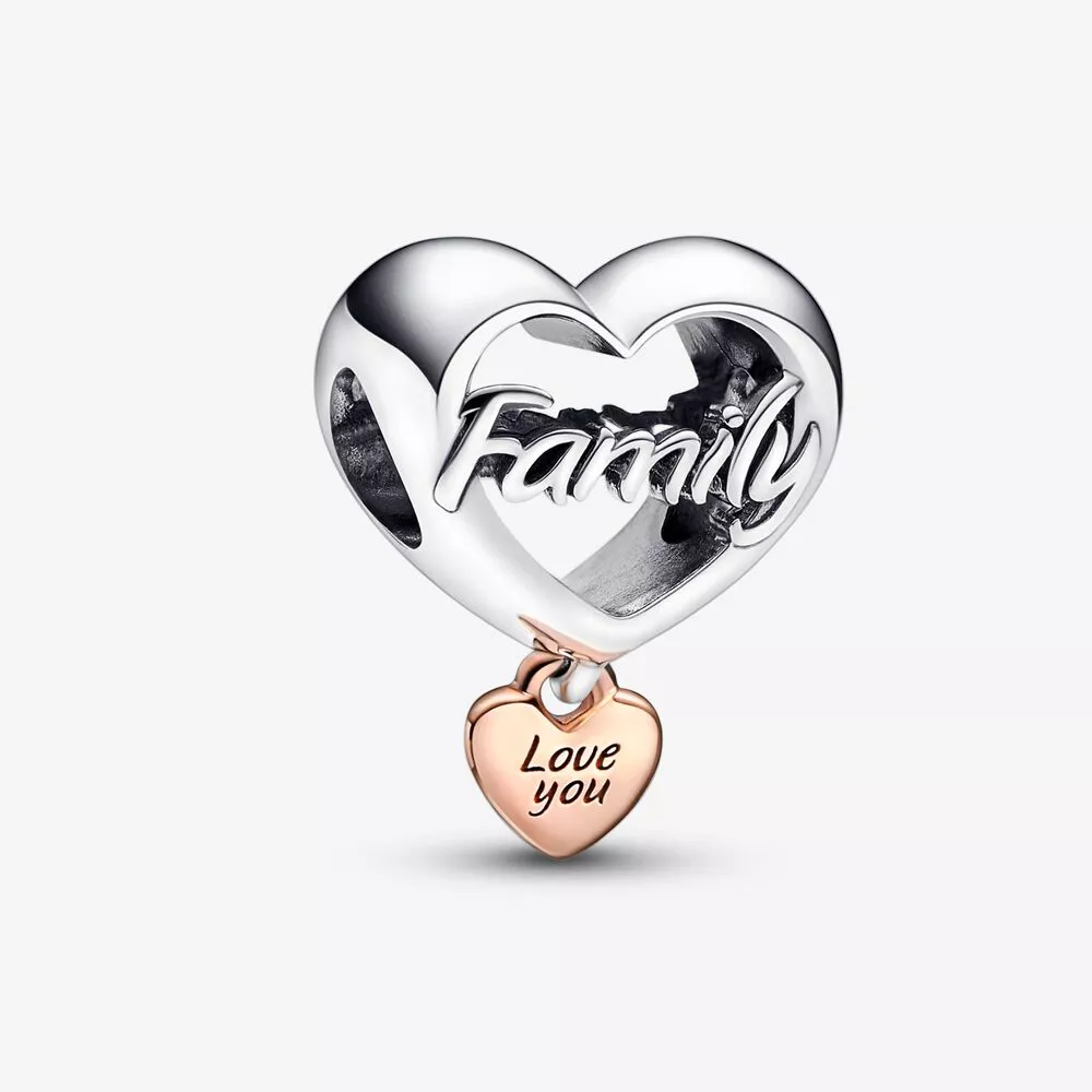 encanto de pandora amor a la familia con corazón 782326c00