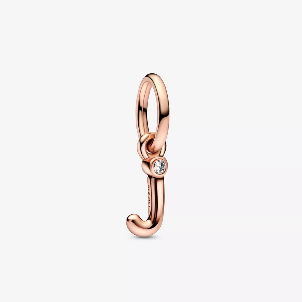 pandora charm colgante de letra j en script 782465c01