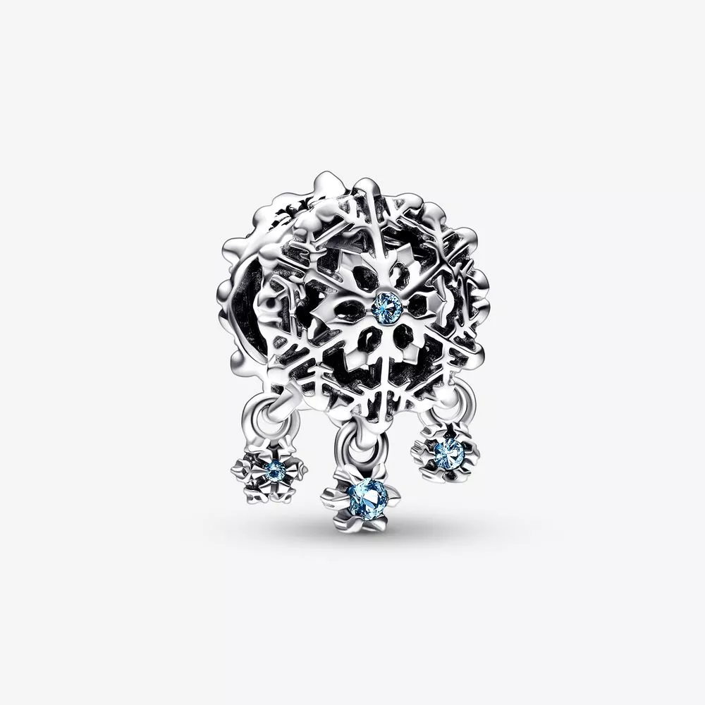 pandora charm gota de copo de nieve helado 792367c01