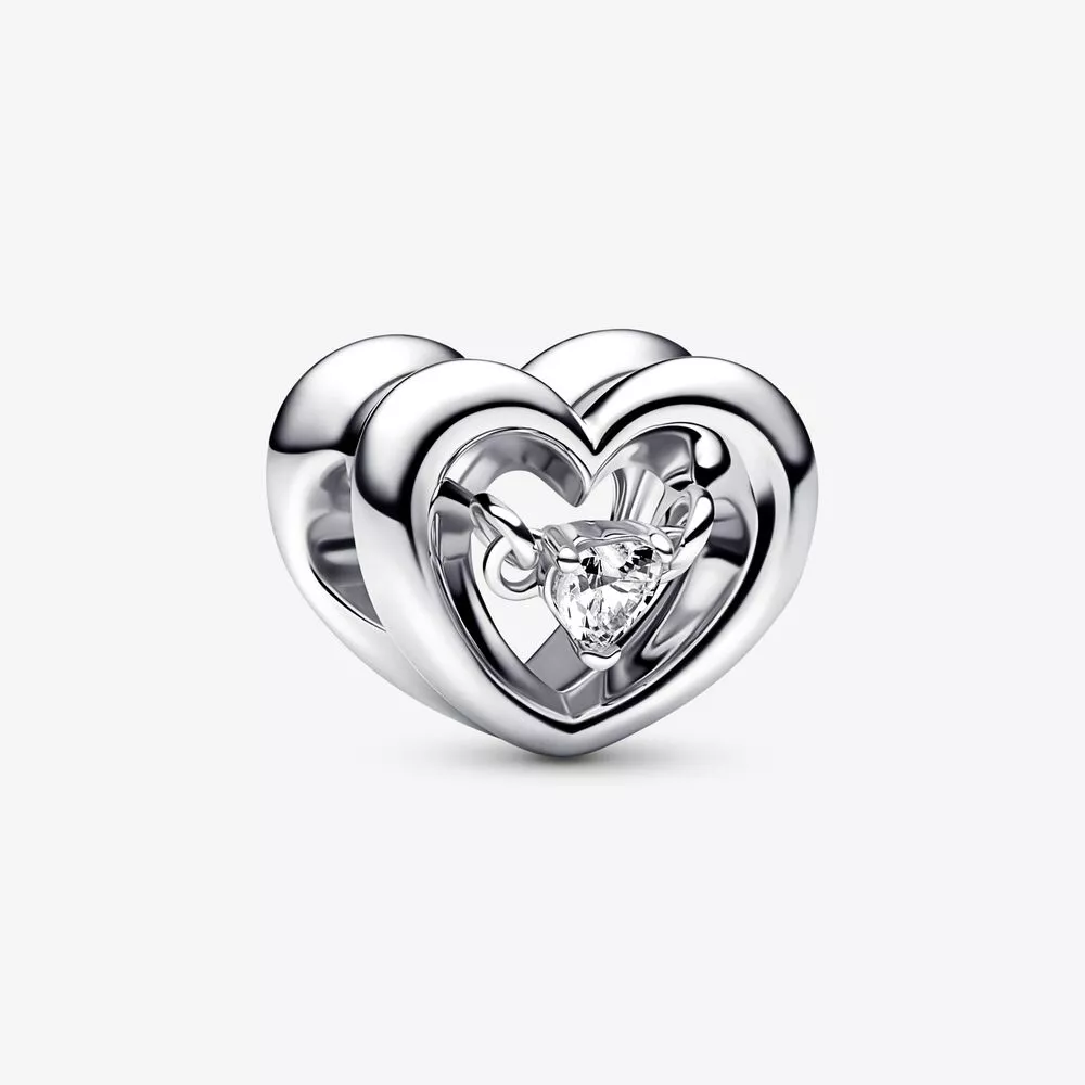 pandora encanto corazón radiante y piedra flotante 792493c01